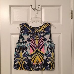  Abstract/Colorful Blouse!!! Size L